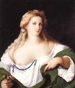 Palma Vecchio A Blonde Woman oil painting picture wholesale